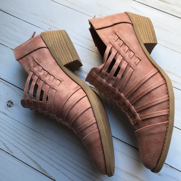 The SYDNEY Mauve Booties - Picture 5 of 5